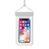 Kép 1/5 - Vízálló telefon tok 115x220 mm vízhatlan telefontartó fehér