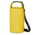 Kép 1/5 - PVC vízálló hátizsák strand táska 10l sárga