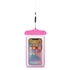 Kép 1/4 - PVC vízálló telefontok zsinórral - rózsaszín