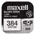 Kép 1/2 - Maxell watch óra mini ezüst elem 384 SR 41 SW 1 db