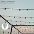 Kép 3/4 - Led dekor lámpa izzó E27 G45 2W természetes fehér 5 db 