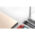 Kép 2/4 - Ugreen Ethernet lapos hálózati kábel fém csatlakozókkal RJ45  Cat.8  U  FTP  2 m fekete 
