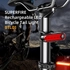 Kép 7/12 - Superfire kerékpár bicikli hátsó lámpa BTL01 USB 230mAh tölthető