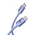 Kép 3/8 - Baseus Crystal Shine USB-C - USB-C kábel, 100W, 1.2m, ibolya