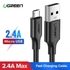 Kép 5/7 - USB-Micro USB kábel UGREEN QC 3.0 2.0A 0.5m fekete (017780) 