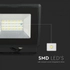 Kép 5/8 - V-tac 20W Led reflektor SMD e-sorozat fekete hideg fehér