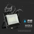 Kép 7/8 - V-tac 50W Led rekflektor SMD e-sorozat fekete természetes fehér