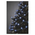 Kép 8/9 - LED fényfüzér, cseresznye – golyók 2,5 cm, 4 m, kültéri és beltéri, kék, időzítő