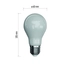 Kép 5/6 - Emos led filament izzó lámpa E27 7,6W 1060lm meleg fehér