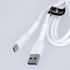 Kép 3/5 - Maxlife MXUC-04  USB - Lightning kábel 1,0 m 3A fehér