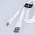 Kép 3/5 - Maxlife lightning iPhone töltőkábel adatkábel 1 m 3A fehér