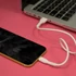Kép 4/5 - Maxlife lightning iPhone töltőkábel adatkábel 1 m 3A fehér