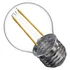 Kép 3/7 - Emos led lámpa filament izzó  kisgömb 1,8W E27 250lm természetes fehér