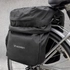Kép 15/16 - Wozinsky 60L tágas kerékpáros biciklis táska esővédővel csomagtartó táska fekete WBB13BK