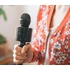 Kép 3/4 - BMS-300 bluetooth karaoke mikrofon fekete hangszóróval