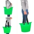 Kép 4/6 - Vízálló táska PVC strandtáska zöld