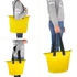 Kép 5/6 - Vízálló táska PVC strandtáska sárga