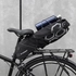 Kép 19/24 - Wozinsky tágas kerékpáros nyeregtáska biciklis táska nagy 12l fekete WBB9BK