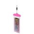 Kép 2/4 - PVC vízálló telefontok zsinórral - rózsaszín