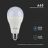 Kép 2/5 - V-TAC LED lámpa izzó  E27 A65 17W Samsung chip meleg fehér