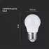 Kép 4/5 - V-tac led lámpa izzó kisgömb E27 G45 5.5W Samsung chip meleg fehér