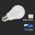 Kép 2/4 - V-tac led lámpa izzó E27 A58 9W Samsung chip meleg fehér