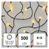 Kép 2/9 - LED karácsonyi fényfüzér, 50 m, kültéri és beltéri, meleg fehér, időzítő
