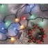 Kép 2/9 - LED karácsonyi fényfüzér, cseresznye – golyók, 30 m, kültéri és beltéri, többszínű, időzítő