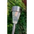 Kép 6/7 - Entac kerti napelemes szolár lámpa 40cm leszúrható rozsdamentes acél mozaik üveg 1 LED