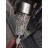 Kép 2/7 - Entac kerti napelemes szolár lámpa 40cm leszúrható rozsdamentes acél mozaik üveg 1 LED