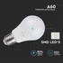 Kép 3/5 - V-tac led izzó lámpa E27 9W A60 806 lm meleg fehér