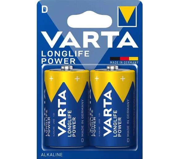 Varta Longlife Power alkáli tartós Góliát elem  LR20 D 2 db