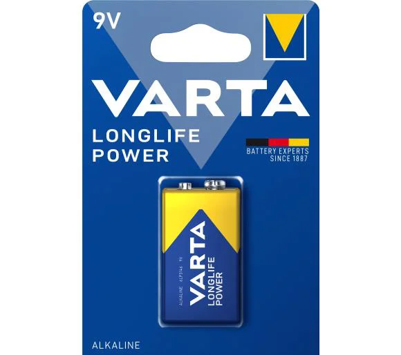 Varta Longlife Power alkáli tartós elem 6LR61 9V 1 db