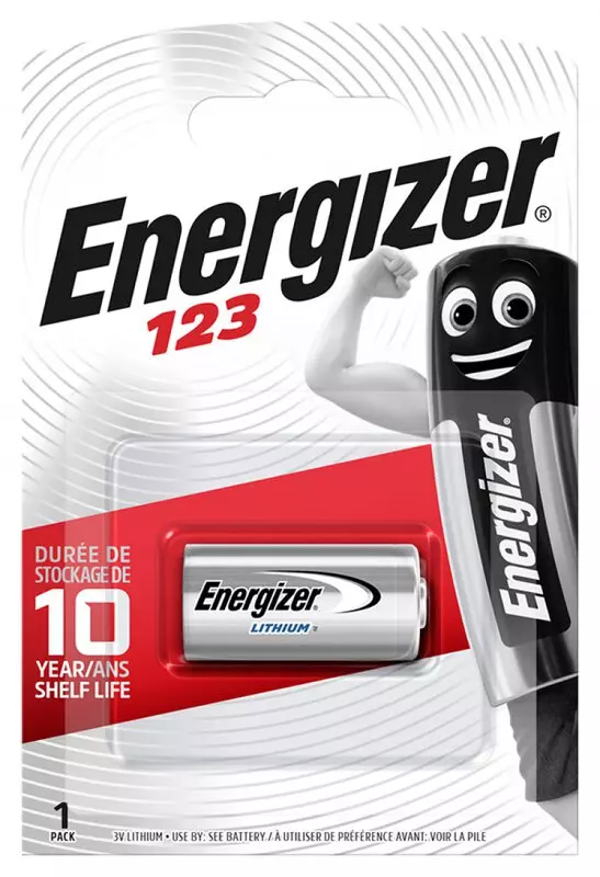 Energizer CR123 lítium fotó elem 1 db