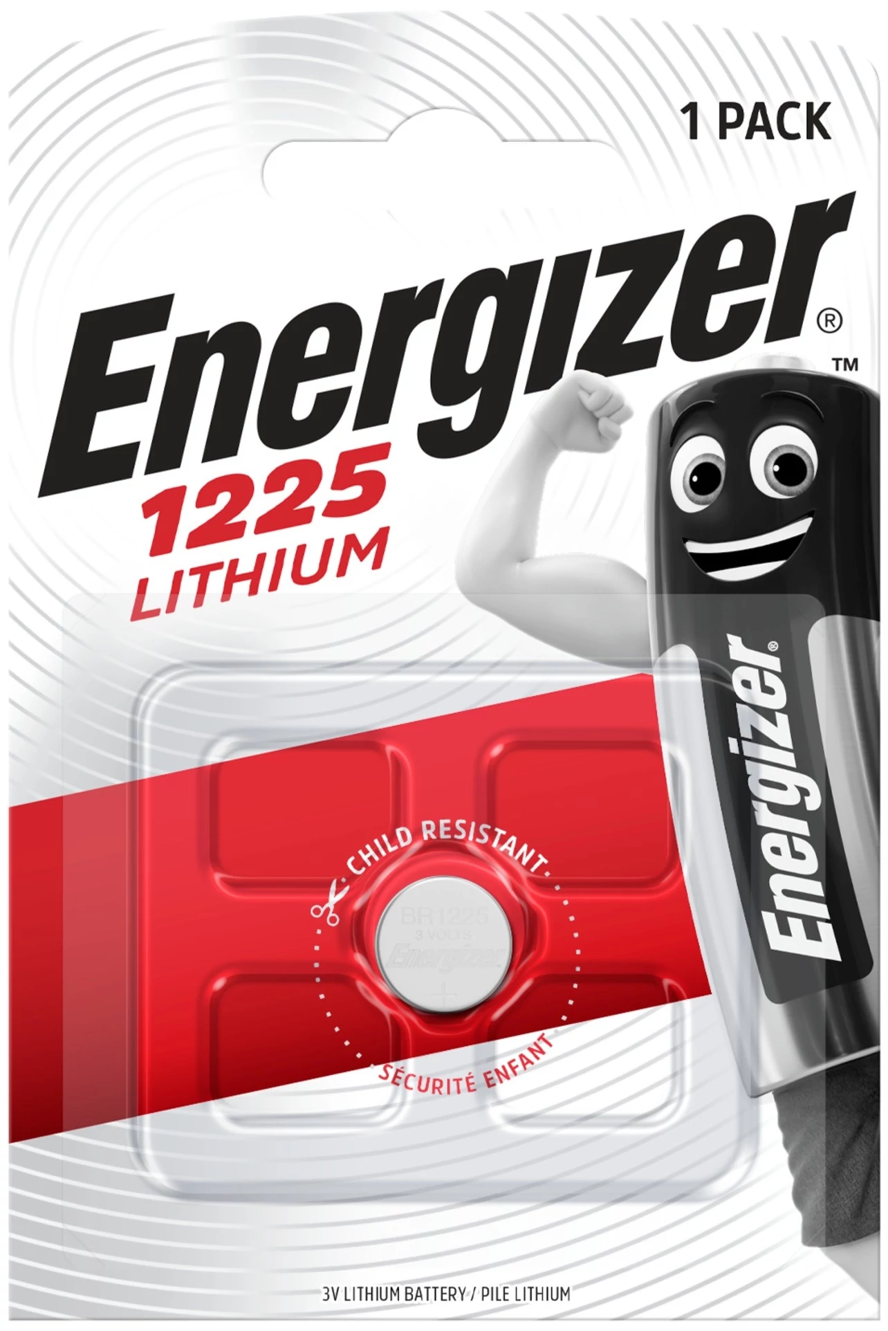 Energizer lítium gombelem CR1225 1db