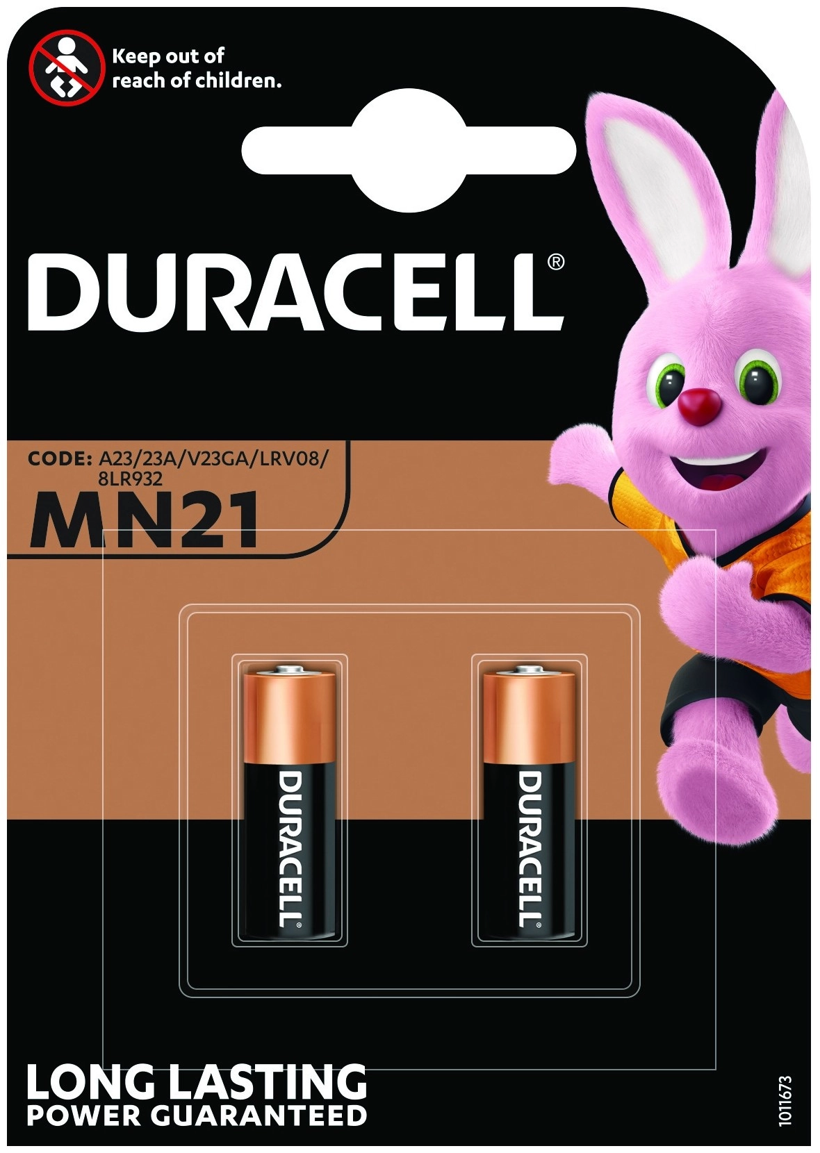Duracell riasztóelem MN21 A23 alkáli elem autós távirányítóhoz