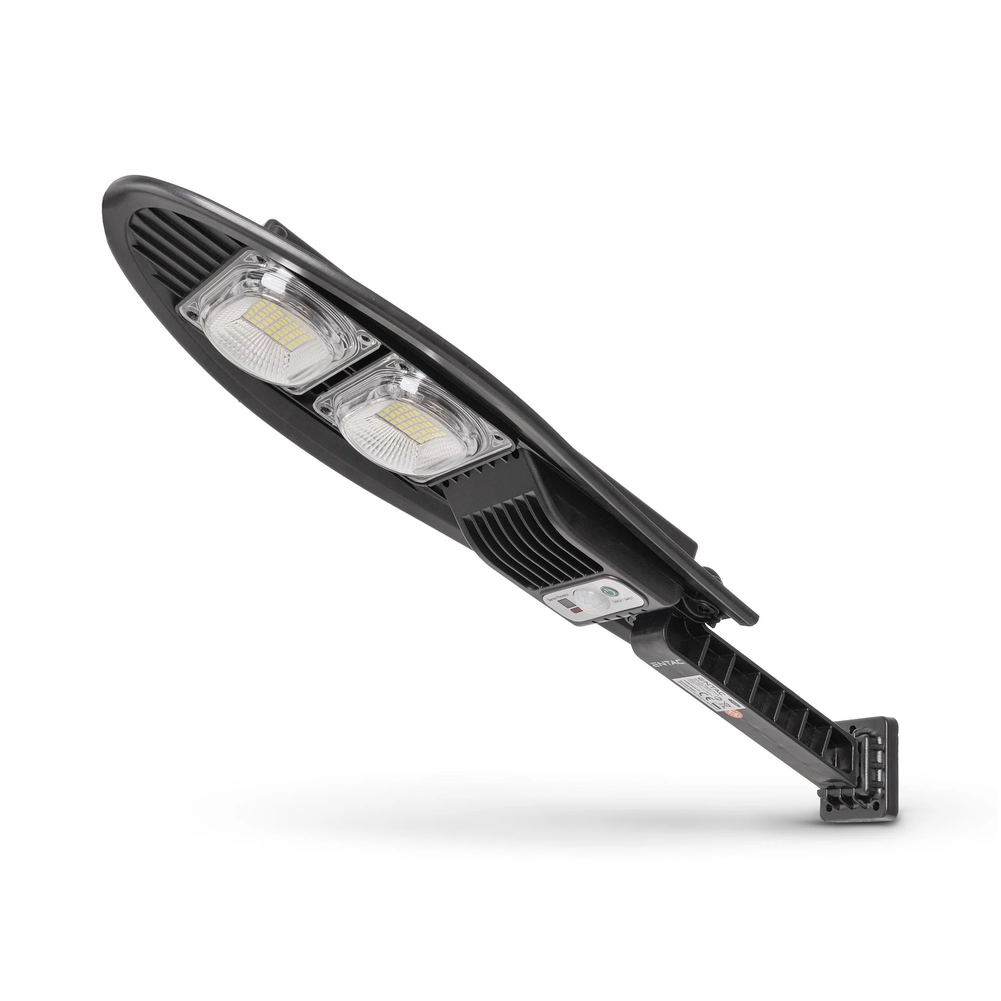 Entac led szolár lámpa távirányítóval mozgásérzékelővel dimm funkcióval 500 lm