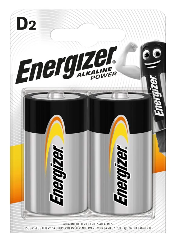 Energizer Power alkáli tartós Góliát elem D LR20 2 db