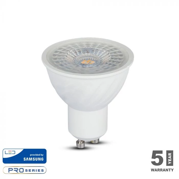 V-TAC LED SPOT LÁMPA GU10/6.5W/SAMSUNG CHIP/110°/6400K - 194