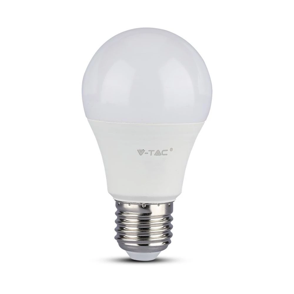 V-tac led izzó lámpa E27 9W A60 806 lm meleg fehér