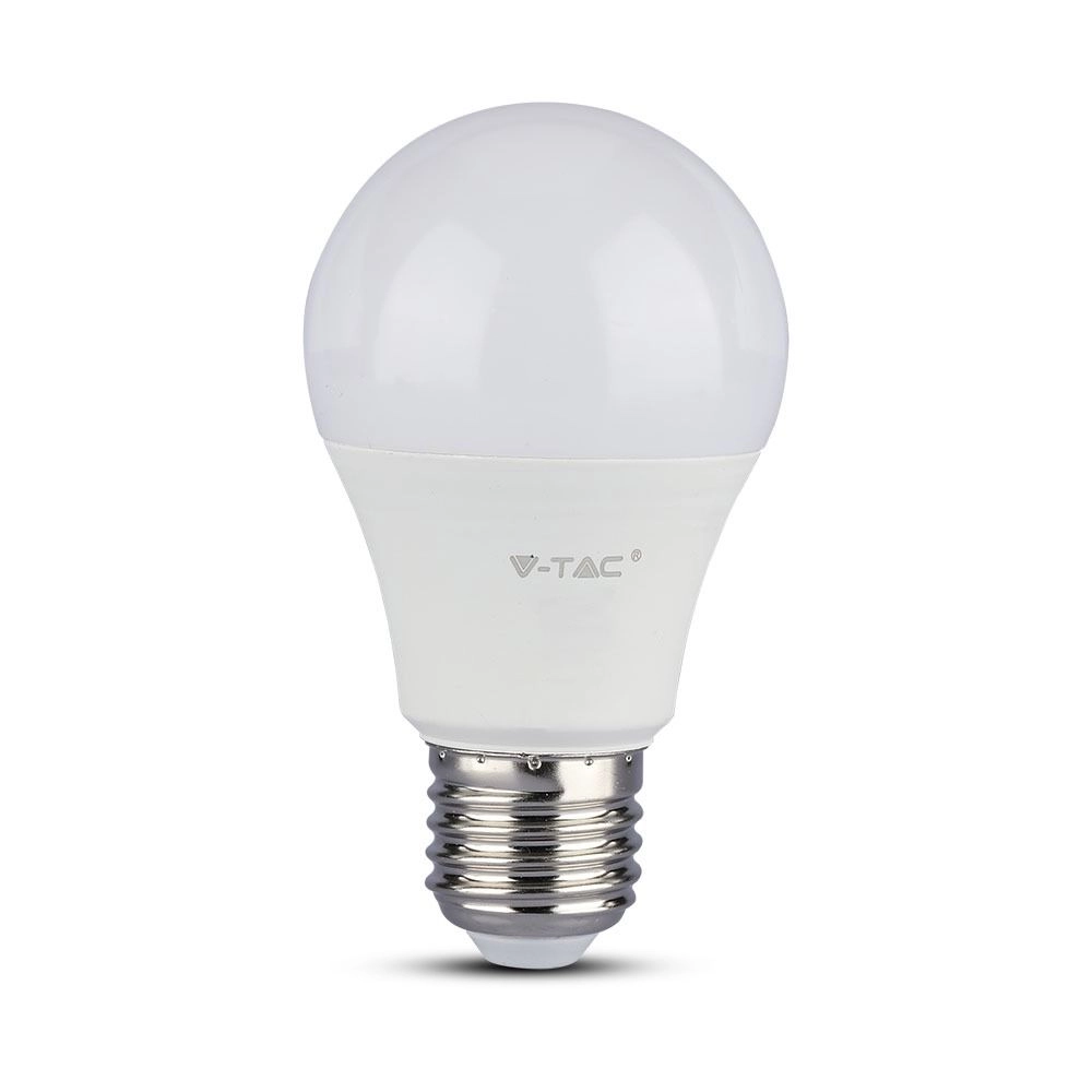 V-TAC LED lámpa izzó lámpa E27 11W 200° A60 meleg fehér