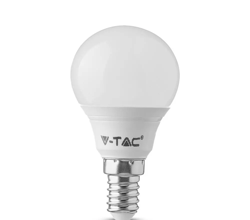 V-tac lámpa izzó ksigömb E14 5.5W P45 meleg fehér