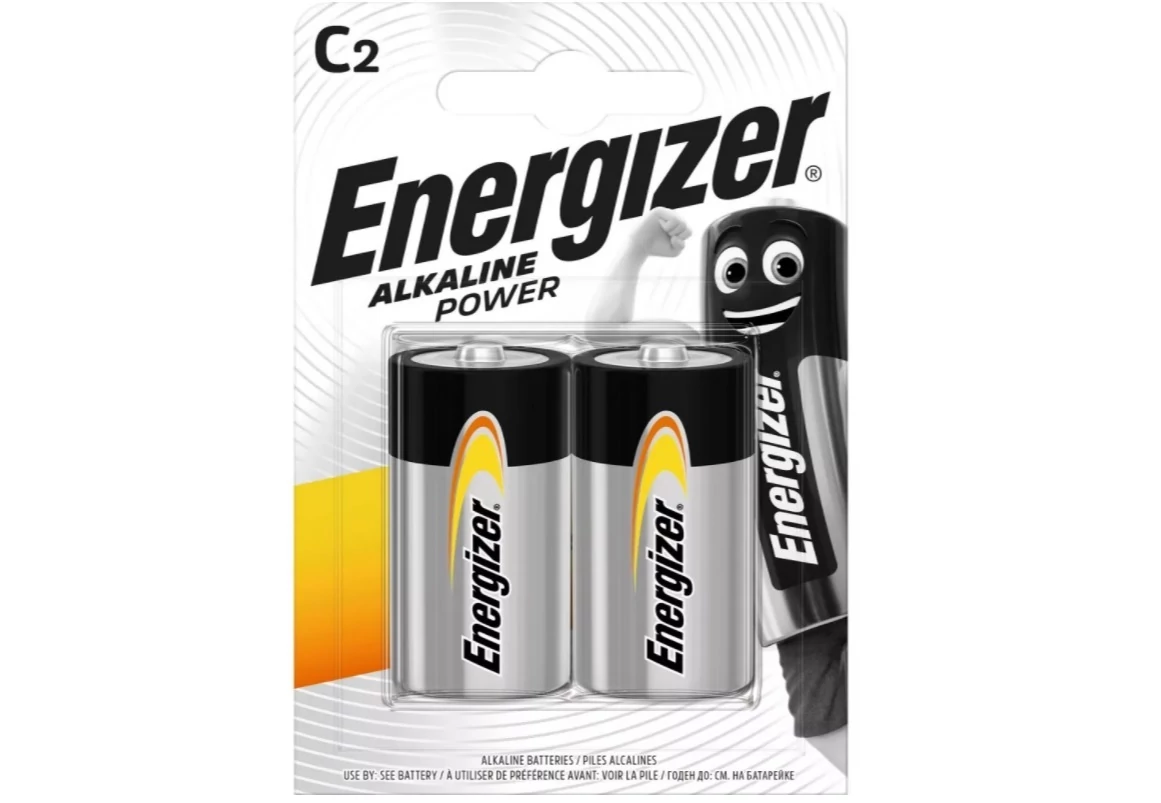 Energizer Power alkáli tartós C LR14 Baby elem 2 db