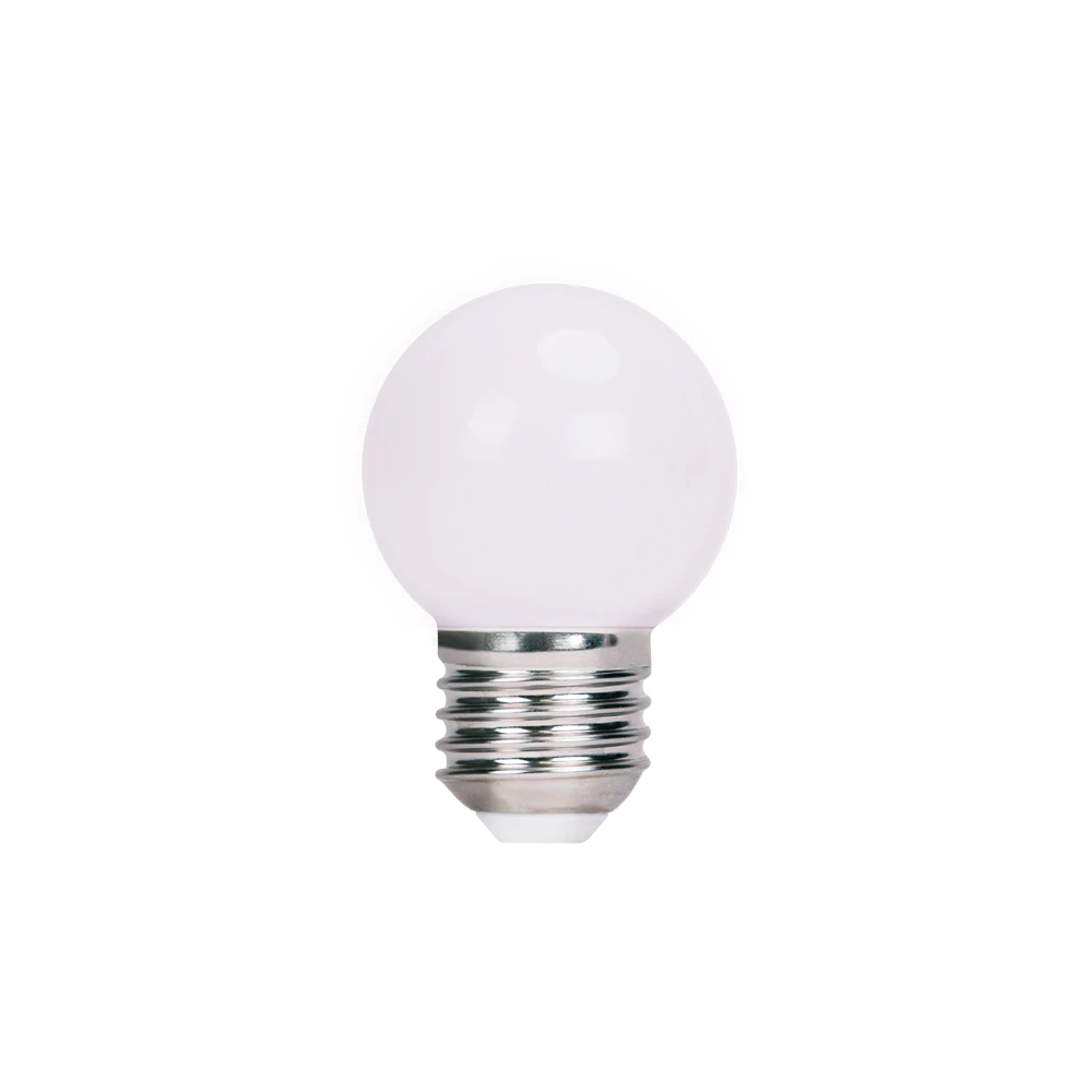 Led dekor lámpa izzó E27 G45 2W természetes fehér 5 db 
