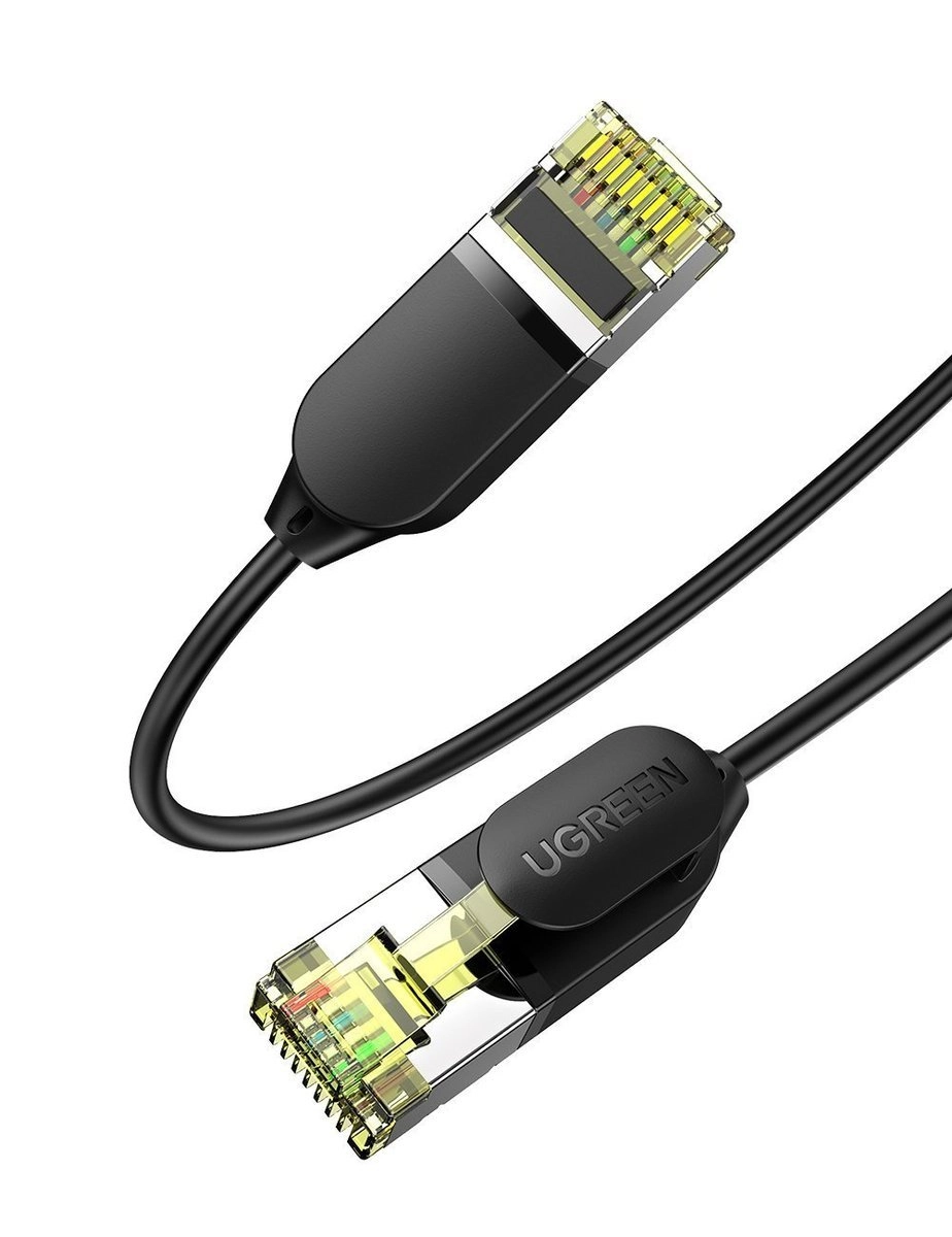 Ugreen Ethernet hálózati kábel  RJ45 Cat.7 F FTP 2 m fekete 