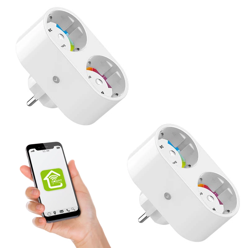 Gosund SP211 két foglalatú okos elosztó 2 db