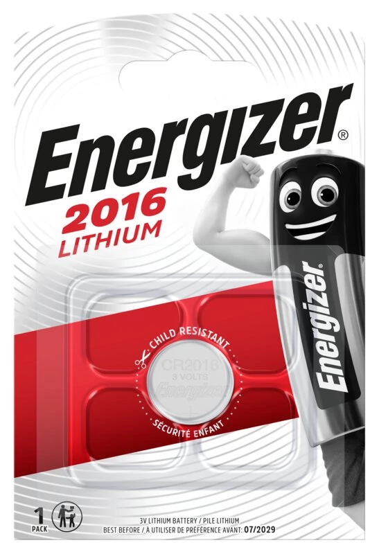 Energizer CR2016 lítium gombelem 1 db