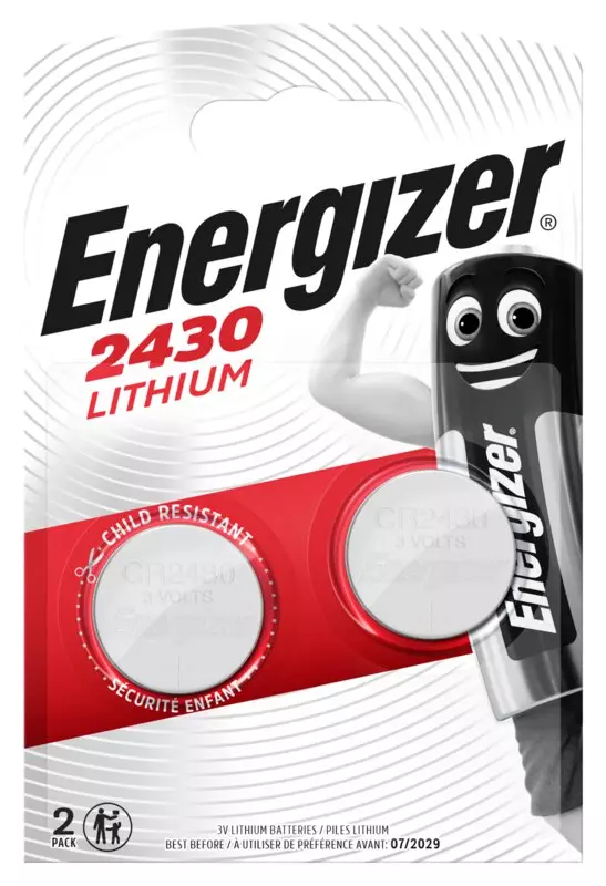 Energizer CR2430 mini lítium gombelem 2 db