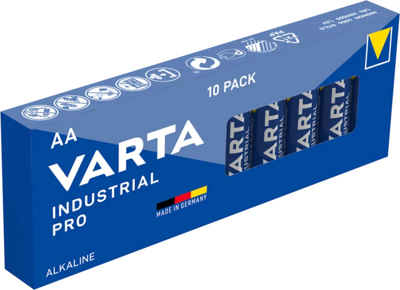 Varta Industrial PRO ceruza elem AA LR6 10 db
