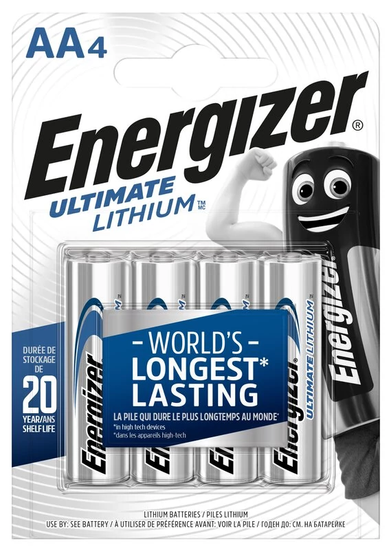 Energizer L91 Ultimate lítium ceruza elem AA LR6 4 db